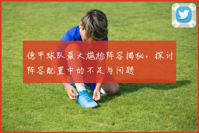 德甲球队最大尴尬阵容揭秘，探讨阵容配置中的不足与问题